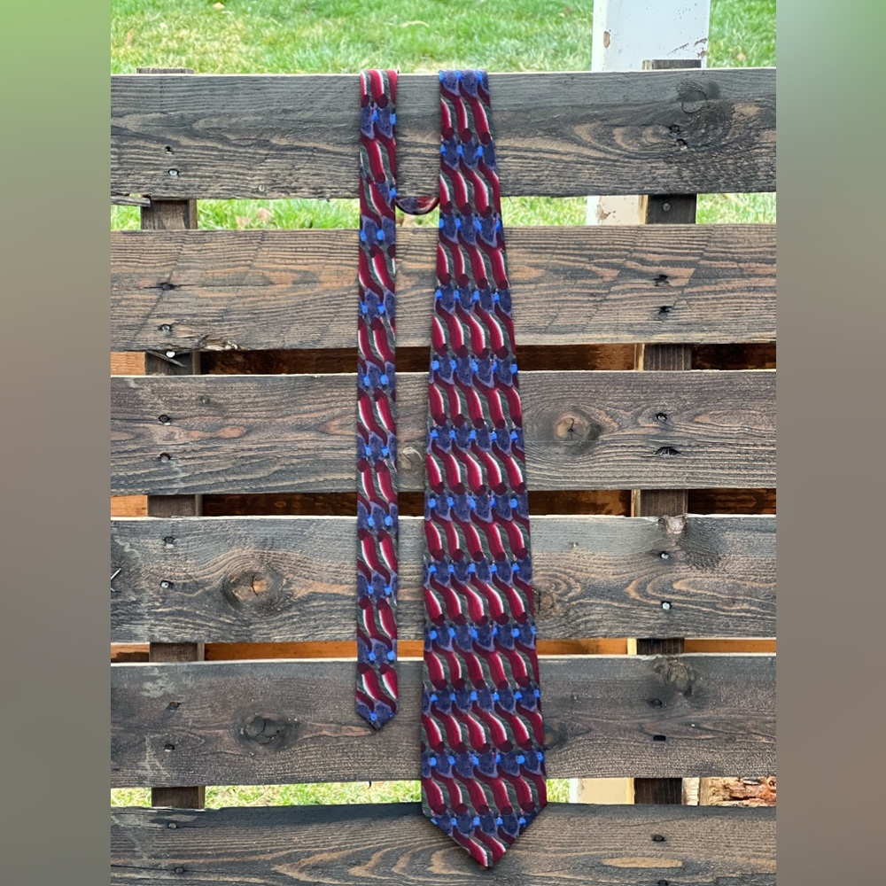 Vintage Jerry Garcia Tie.  Fine Etching Collection Fifteen.